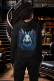 White Rabbit Back Printed Hoodie