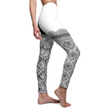 Double Dose Damask Lace Leggings