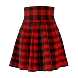 Plaid Vibes High Waist Skater Skirt For Sale - Printed Skirts | Calligoth