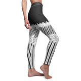 All Laced-up Printed Leggings