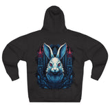 White Rabbit Back Printed Hoodie