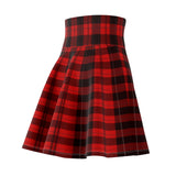 Plaid Vibes High Waist Skater Skirt