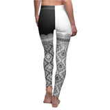 Double Dose Damask Lace Leggings