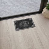 Gothic Elephant Butterfly Floor Mat