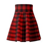 Plaid Vibes High Waist Skater Skirt