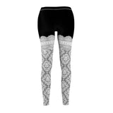 Fantastic Lace Rhythm Printed Leggings