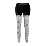 Fantastic Lace Rhythm Printed Leggings