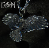 Crow Pendant Necklace