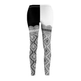 Double Dose Damask Lace Leggings