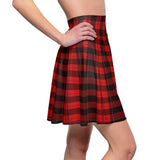 Plaid Vibes High Waist Skater Skirt