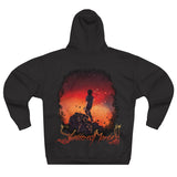 Shattered Mortal Back Printed Hoodie