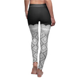 Fantastic Lace Rhythm Printed Leggings