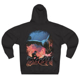 Eagle's Claw Back Printed Hoodie