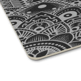 Gothic Spider Mandala Floor Mat