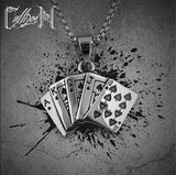 Flush Poker Necklace