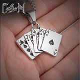 Flush Poker Necklace