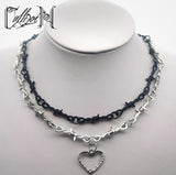 Barbed Wire Necklace