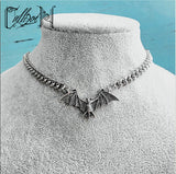 Bat Chain Necklace