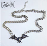 Bat Chain Necklace