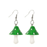 Resin Mushroom Earrings