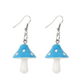 Resin Mushroom Earrings